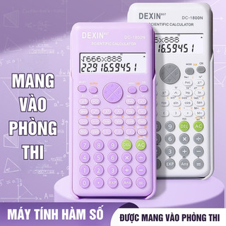 Máy Tính Hàm Số DC-1800N – 240 Chức Năng, Màn Hình Lớn, Dễ Dàng Sử Dụng Cho Học Sinh Và Văn Phòng Kế Toán