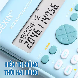 Máy Tính Hàm Số DC-1800N – 240 Chức Năng, Màn Hình Lớn, Dễ Dàng Sử Dụng Cho Học Sinh Và Văn Phòng Kế Toán