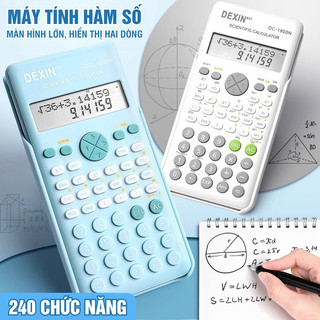 Máy Tính Hàm Số DC-1800N – 240 Chức Năng, Màn Hình Lớn, Dễ Dàng Sử Dụng Cho Học Sinh Và Văn Phòng Kế Toán