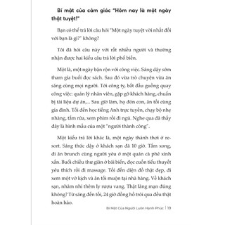 Sách - The Happy Habit – Bí mật của người luôn hạnh phúc
