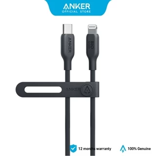 Anker Cable, Anker 541 Cable (Phantom Black, 3ft), MFi Certified, Bio-Based Fast Charging Cable