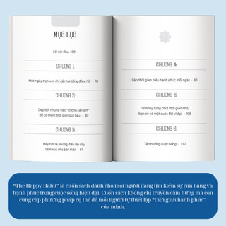 Sách - The Happy Habit – Bí mật của người luôn hạnh phúc