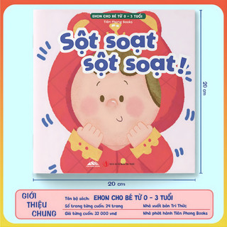 Sách - Ehon Cho Bé Từ 0 - 3 Tuổi - Combo 5 Cuốn Ehon Âm Thanh