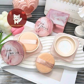 [HEXZE] Phấn Phủ Bột Hexze Vỏ Hồng Kiềm Dầu Mịn Lì, Light Mist Loose Powder, 7g