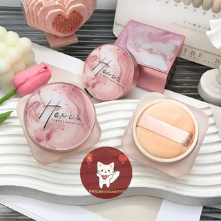 [HEXZE] Phấn Phủ Bột Hexze Vỏ Hồng Kiềm Dầu Mịn Lì, Light Mist Loose Powder, 7g