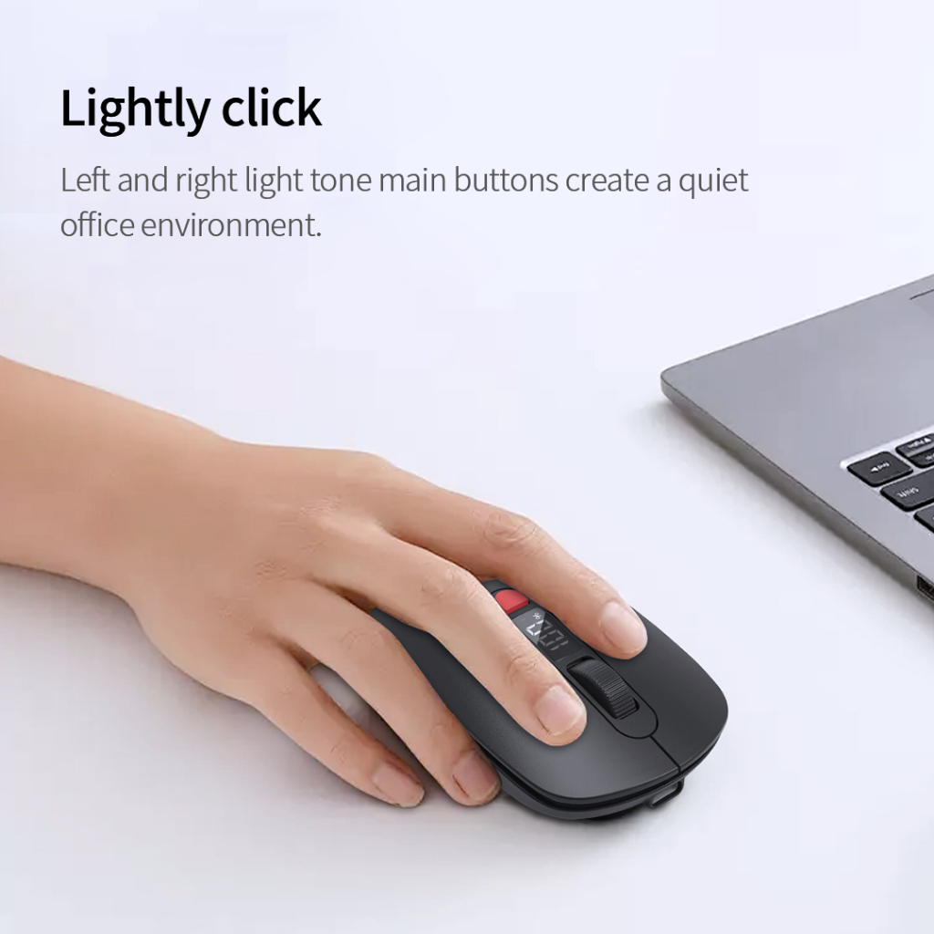Chuột Không Dây Acer Bluetooth + 2.4GHz Siêu Nhạy Không Gây Ồn, Chuột nhạy xài được Tương thích tốt với laptop MAC nha | BigBuy360 - bigbuy360.vn