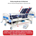 Giường điện đa năng cho người bệnh giúp nâng hạ lưng, chân, lật trái, lật phải, tặng bô vệ sinh bàn ăn cây truyền dịch — ảnh 6