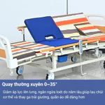 Giường điện đa năng cho người bệnh giúp nâng hạ lưng, chân, lật trái, lật phải, tặng bô vệ sinh bàn ăn cây truyền dịch — ảnh 8