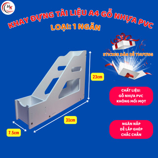 (Mã 1) Giá Khay Kệ Đựng Tài Liệu Văn Phòng 1-2-3 Ngăn Đựng Sách Vở Để Bàn Học Bàn Làm Việc Chắc Chắn