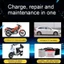 Bộ sạc pin 12V (dung lượng từ 2AH đến 20AH) thích hợp cho xe máy, xe đạp điện và quạt sạc
