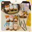 Móc Khoá Len Trà Sữa Animal Thú Sandwich Heo Gấu Khỉ Voi Mèo Cánh Cụt Thỏ Panda Handmade Dễ Thương