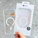 [ Chống Sốc ] Ốp Hoda Crystal Pro Viền TPU Dẻo Chống Sốc Đạt Chuẩn - Tích Hợp Sạc Không Dây cho iP 17/16/15 Series — ảnh 3