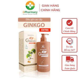 Dầu gội cao cấp Eco Ginkgo Extra Thanh Mộc Hương giúp tóc mềm mượt, sạch gàu, giảm gãy rụng 500ml