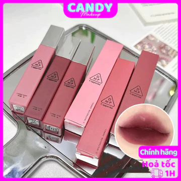 Son kem lì CAP nội địa trung chính hãng không khô môi tone hồng