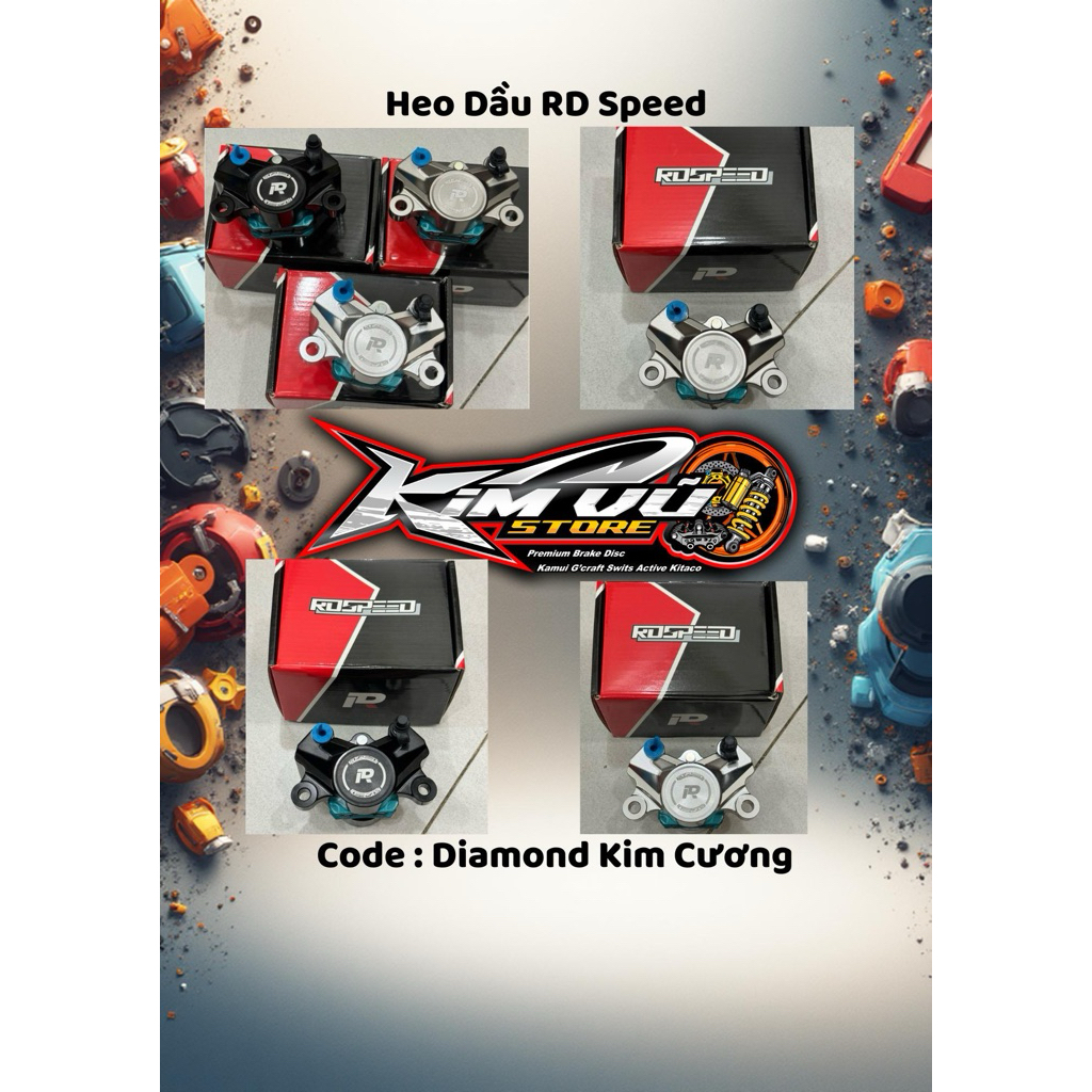 Heo Dầu RD Speed 2Pis Kim Cương - Hàng Chính Hảng | Shopee Việt Nam