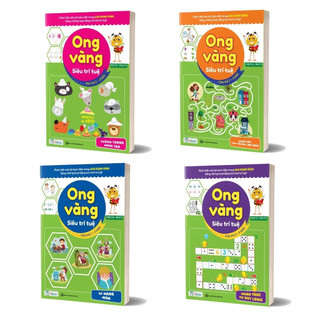 Sách - Ong vàng siêu trí tuệ cho trẻ 3 - 6 tuổi ( Kĩ năng mềm)