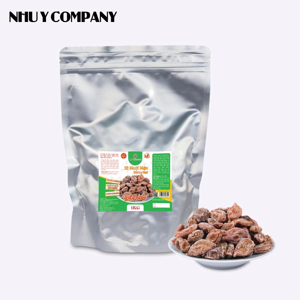 Xí muội mặn không hạt Như Ý (bịch 1kg)