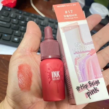 Son Kem Siêu Lì Peripera Ink Velvet Lip Tint New màu 17 thanh lý hết hạn