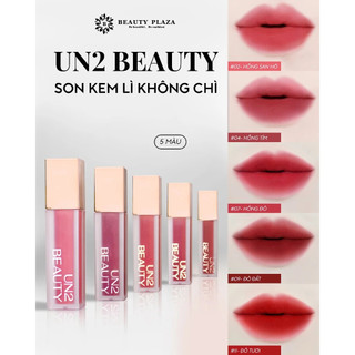 Son Lì UN2 Beauty Soft Liquid Lipstick Elixinhstore, Son Kem Lì Mịn Cao Cấp Chất Lượng