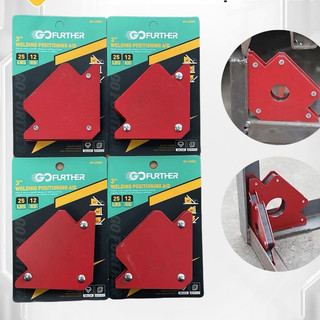 Combo 4 cái ke góc nam châm, ke góc vuông hàn loại 3" (25lbs- 12kgs)