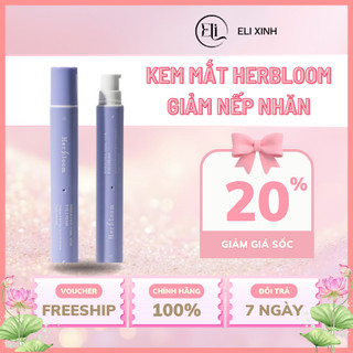 Kem Mắt HERBLOOM Bakuchiol Dual Vita Elixinhstore, Kem Mắt Giảm 4 Loại Nếp Nhăn Cải Thiện Quầng Thâm