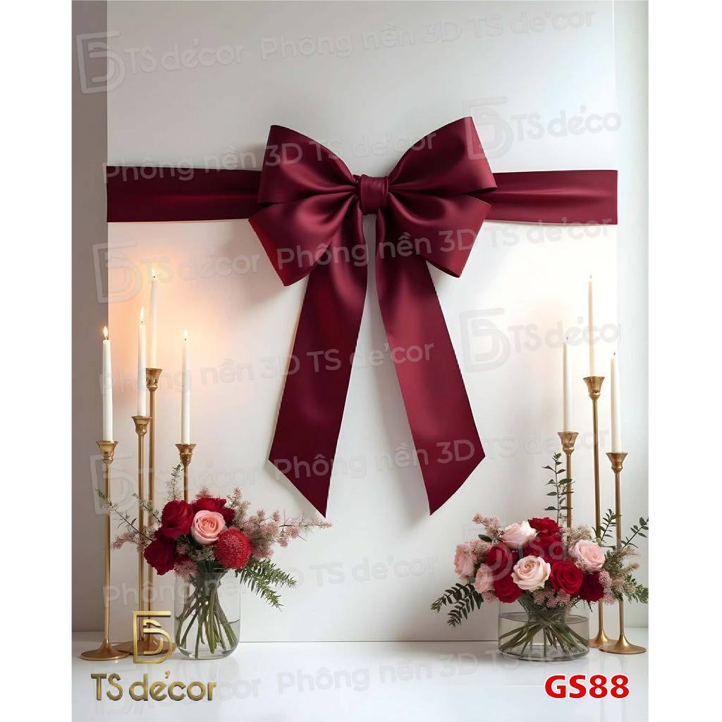 Phông Nền 3D 5D Chủ Đề Dịp Lễ Giáng Sinh, Làm Background Concept Chụp Ảnh Checkin Studio