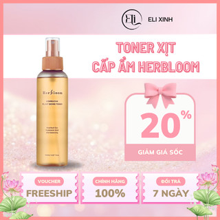 Toner Xịt Cấp Ẩm Herbloom Elixinhstore, Toner Cấp Ẩm Chống Lão Hoá Loại Bỏ Tế Bào Chết