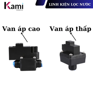 Van áp thấp và áp cao Forseti nối nhanh phi 6 dùng cho máy lọc nước RO