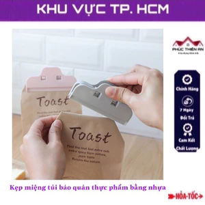 Combo 3 Kẹp miệng túi bảo quản thực phẩm