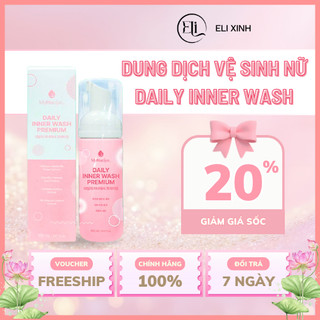 Dung Dịch Vệ Sinh Cho Nữ Daily Inner Wash Premium Elixinhstore, Dung Dịch Sạch Phụ Khoa Giảm Mùi Hôi