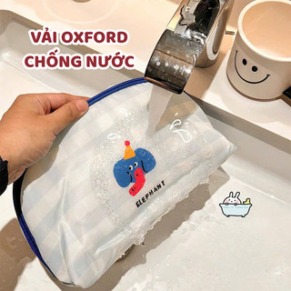 Túi Đựng Đồ Lót Hoạt Hình Dễ Thương 3in1 LUX HOME, Thiết Kế Cửa Mở Lớn, Ngăn Phân Loại Tiện Dụng