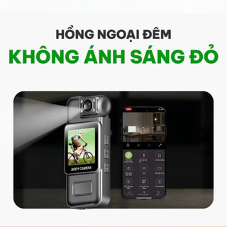 Camera Y15 Quay Phim 4K Cầm Tay Nhỏ Gọn, Siêu Nét, Ghi Âm 1 Chạm, Chống Rung Kết Nối Điện Thoại OTG