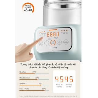Máy đun nước pha sữa thông minh Joyoung JBM-530 - Tự động khử Clo - Giữ nhiệt 72h