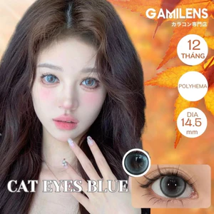 Kính áp tròng mắt mèo CAT BLUE 14.5mm 12 Tháng HOT DOUYIN Gamilens