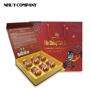 Yến chưng nhân sâm đông trùng hạ thảo Như Ý hộp 6 lọ 70ml