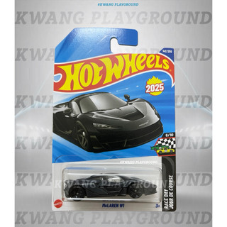 Kwang Playground - Xe mô hình Hot Wheels basic McLaren W1 (đen) - Case Q 2025