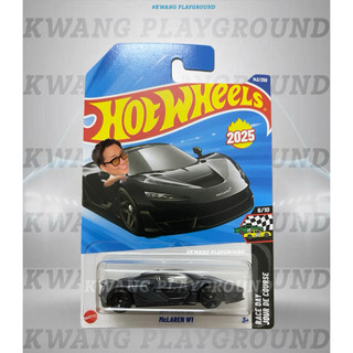 Kwang Playground - Xe mô hình Hot Wheels basic McLaren W1 (đen) - Case Q 2025