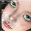 Kính áp tròng hot douyin 6 tháng FROZEN GREEN 0 ĐỘ 14.2mm GAMILENS