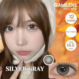 Kính áp tròng SILVER GRAY 14.2 mm 12 Tháng HOT DOUYIN Gamilens