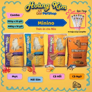 [ Bao tiết kiệm 7kg ] Minino - Minino Yum thức ăn hạt cho mèo mọi lưới tuổi, dinh dưỡng, tiêu chuẩn