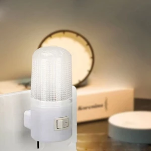 Đèn Led Ngủ 3W Mini Siêu Sáng - Đèn Ngủ Có Công Tắc Ánh Sáng Trắng, Tiết Kiệm Điện