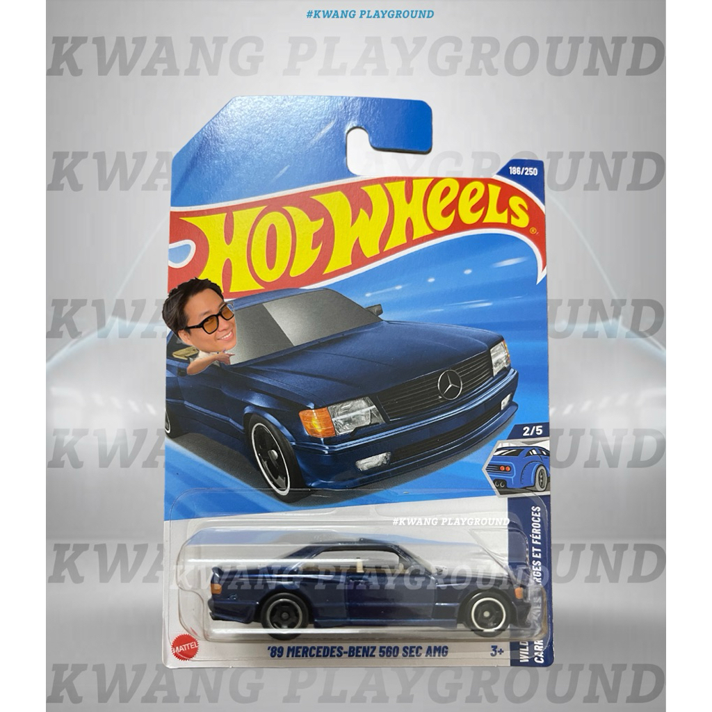 Kwang Playground - Xe mô hình Hot Wheels basic '89 Mercedes-Benz 560 ...