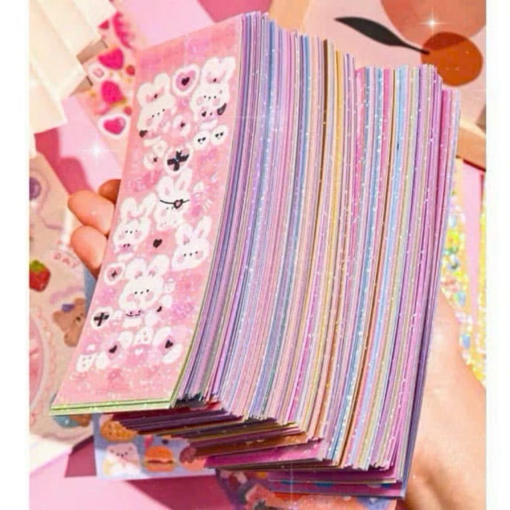 Set 200 sticker nhiều mẫu hoạt hình - Sticker dán xinh xắn