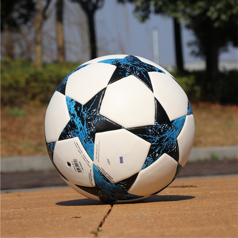 Bóng đá C1 da dán - Banh bóng đá da cao cấp - Size 5 - Quả bóng đá Size 5 cho mặt sân cỏ nhân tạo