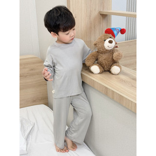 Bộ thu đông cho bé trai bé gái Batala Kids, SET ĐỒ DÀI TAY CHẤT THUN LẠNH 5 MÀU từ 10-25kg