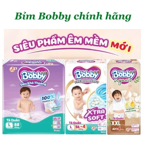 Bỉm quần Bobby ultra+/ Bobby Premium Soft chính hãng đủ size