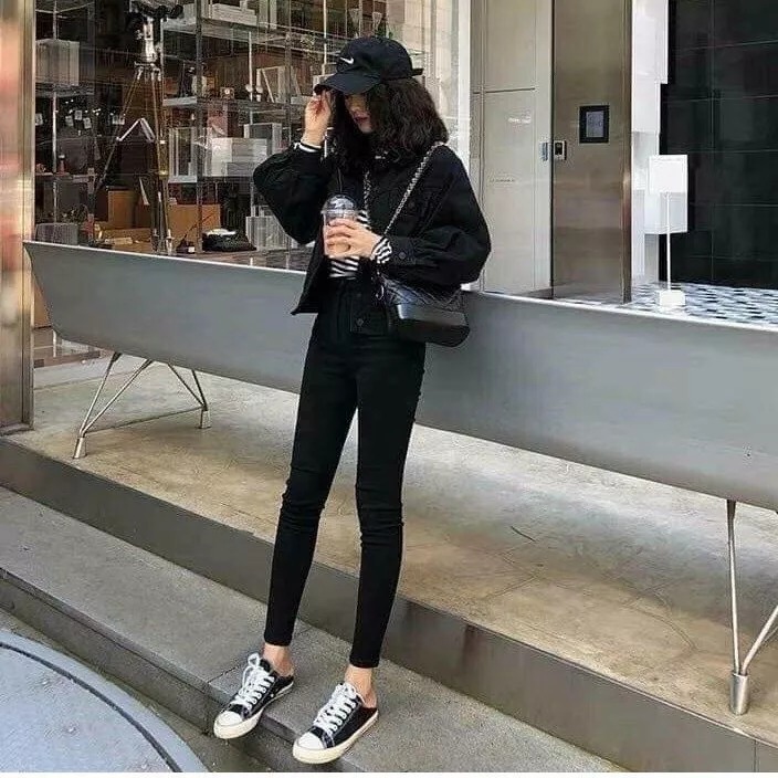 Quần legging ôm dáng Lót lông mềm mịn ấm áp SILEHOAIANH