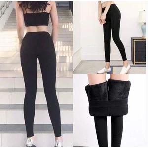 Quần legging ôm dáng Lót lông mềm mịn ấm áp SILEHOAIANH