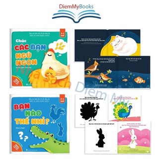 Sách Thiếu Nhi- Bộ 8 Quyển Ehon Cùng Con Khám Phá Thế Giới Động Vật ( Song Ngữ Anh Việt) Dành Cho Bé Từ 0-6 Tuổi