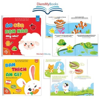 Sách Thiếu Nhi- Bộ 8 Quyển Ehon Cùng Con Khám Phá Thế Giới Động Vật ( Song Ngữ Anh Việt) Dành Cho Bé Từ 0-6 Tuổi